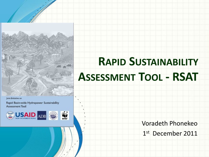 r apid s ustainability a ssessment t ool rsat