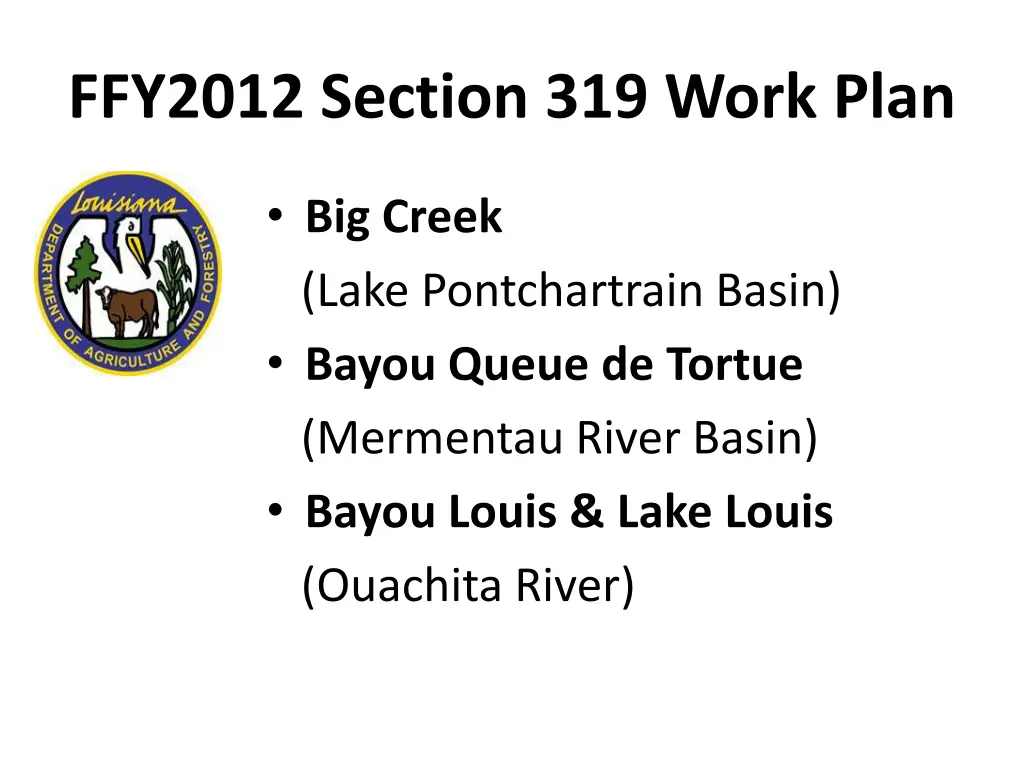 ffy2012 section 319 work plan 2