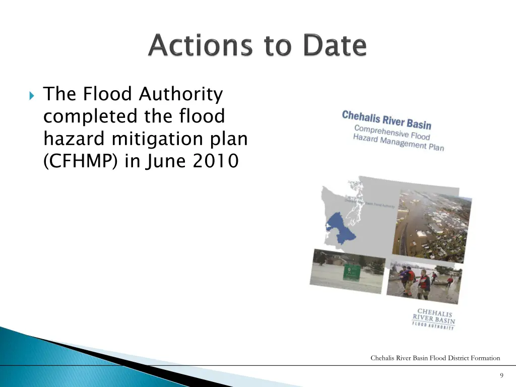 the flood authority completed the flood hazard