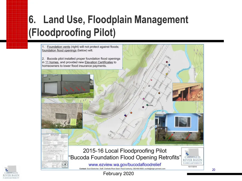 6 land use floodplain management floodproofing