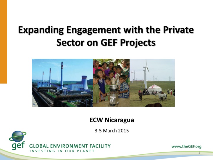 expanding engagement with the private sector