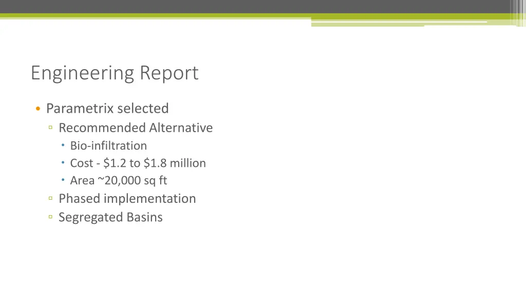 engineering report