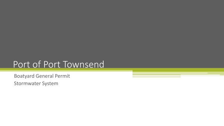 port of port townsend