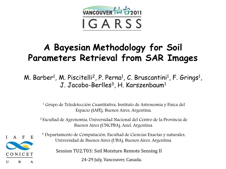 a bayesian methodology for soil parameters