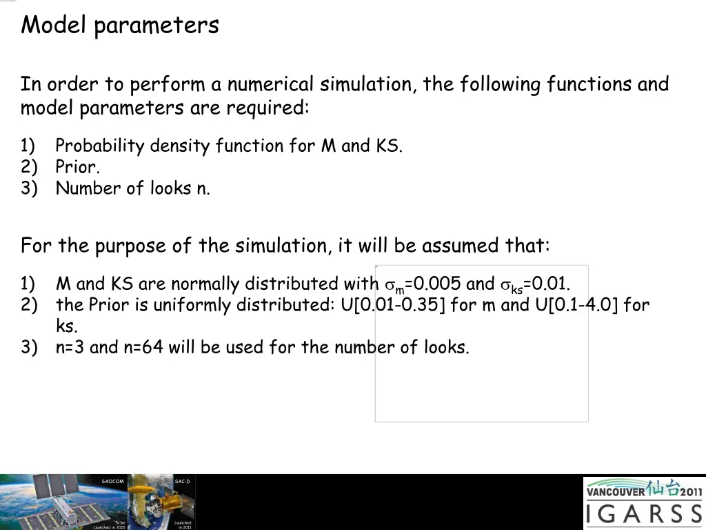 model parameters