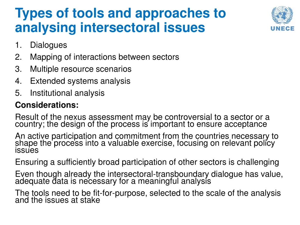 types of tools and approaches to analysing