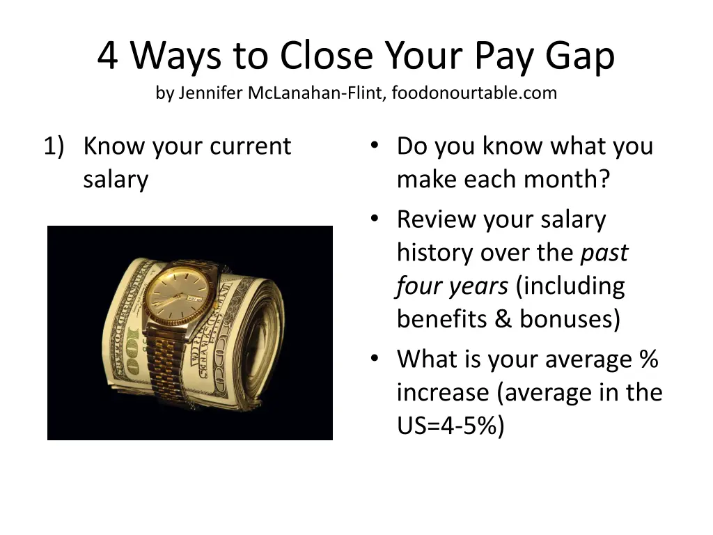 4 ways to close your pay gap by jennifer