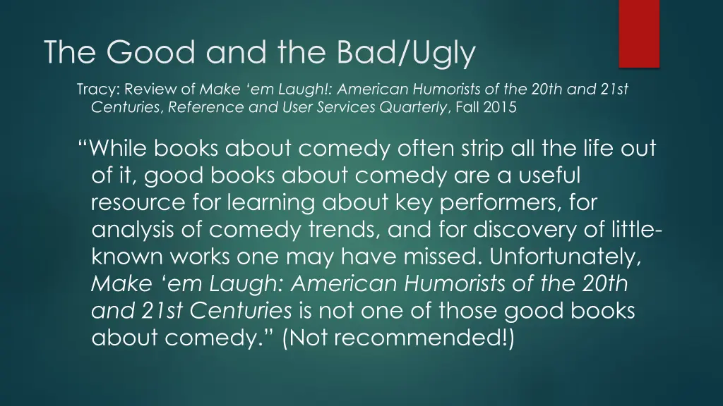 the good and the bad ugly 1