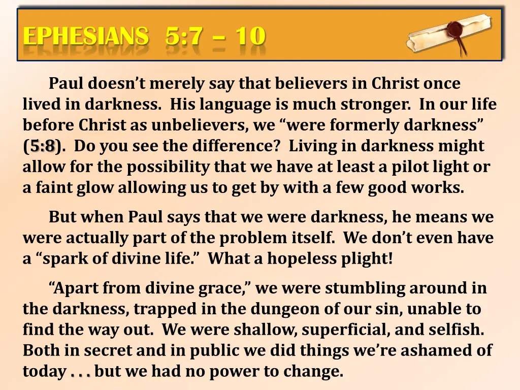 ephesians 5 7 10 2