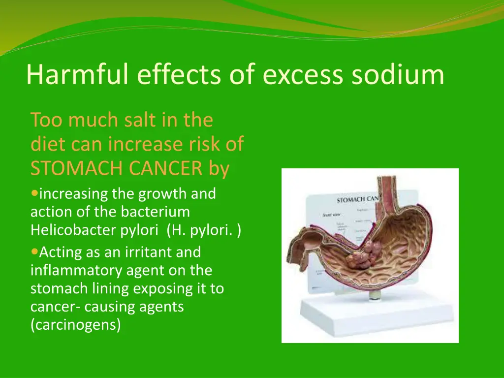 harmful effects of excess sodium 2