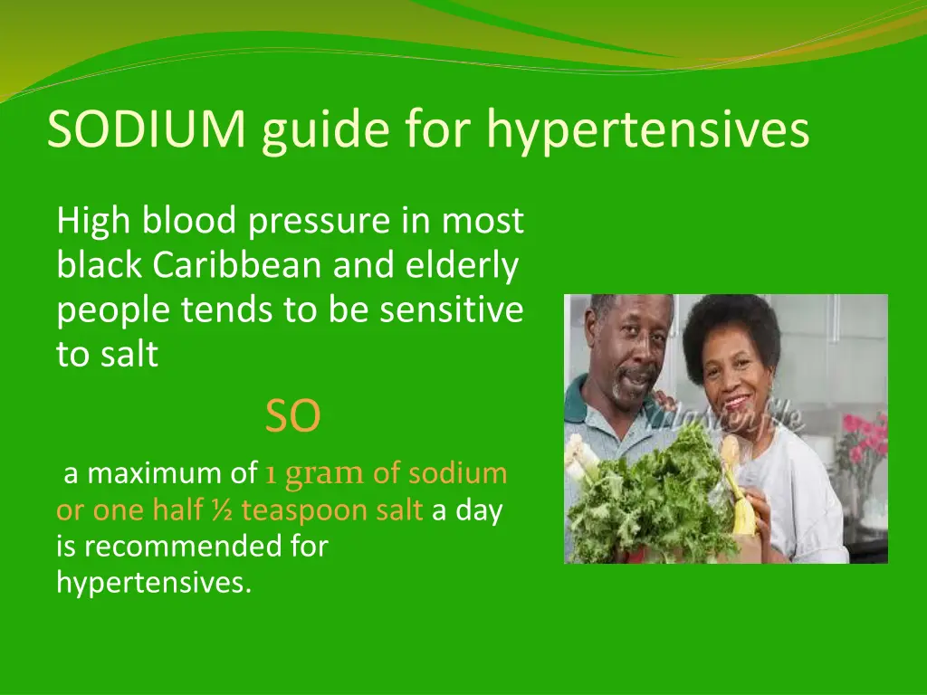 sodium guide for hypertensives