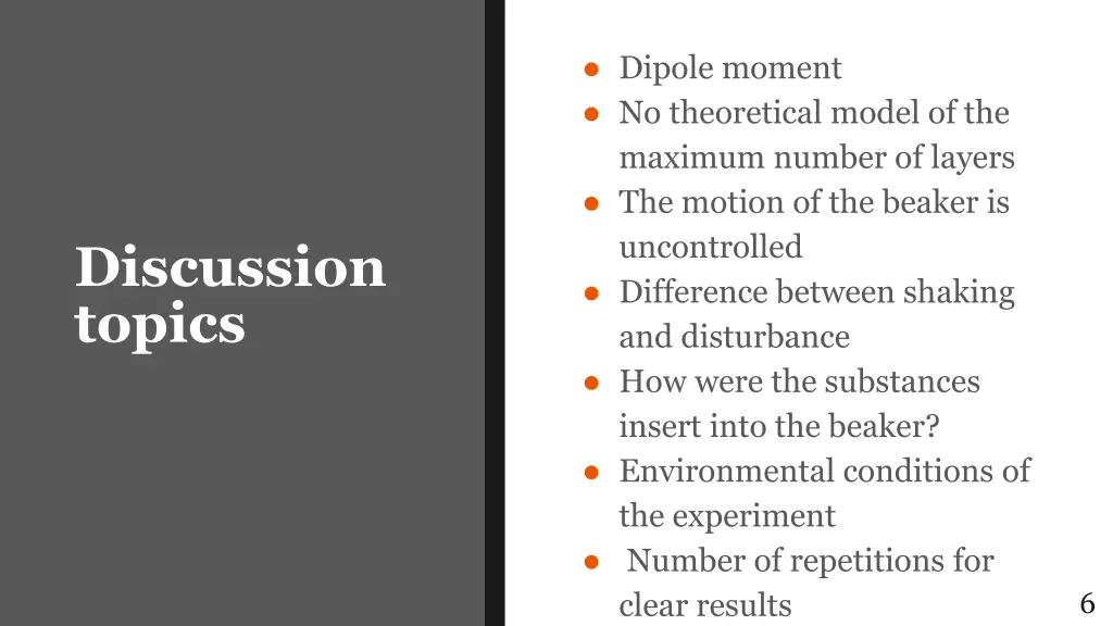 dipole moment no theoretical model of the maximum