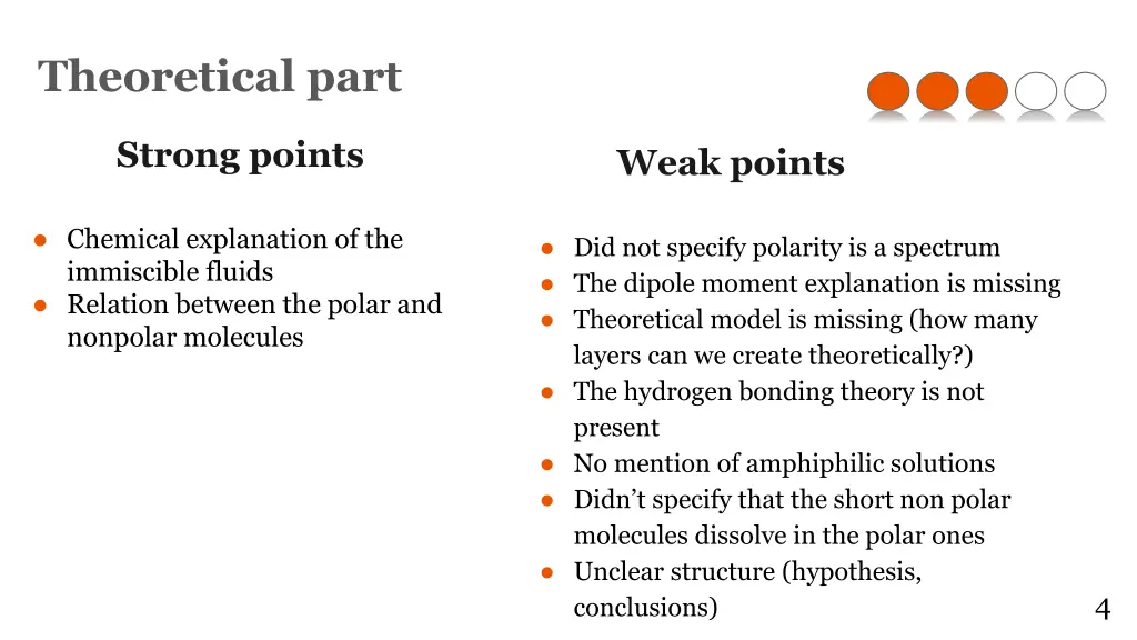 theoretical part