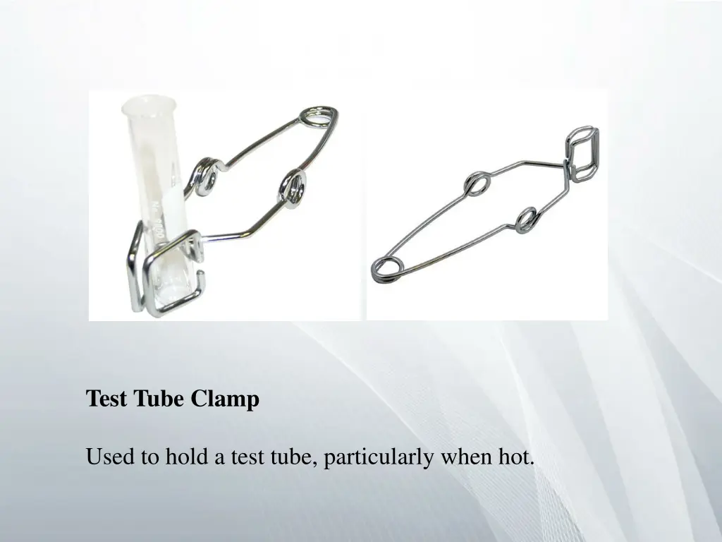 test tube clamp