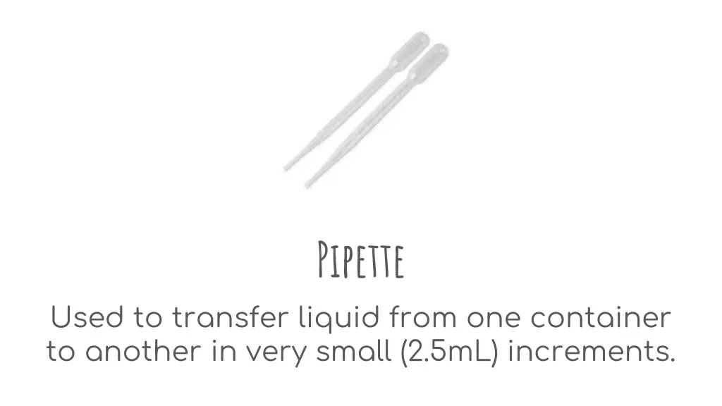 pipette