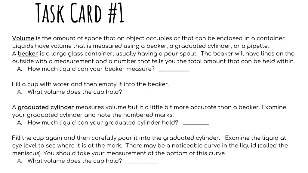 task card 1