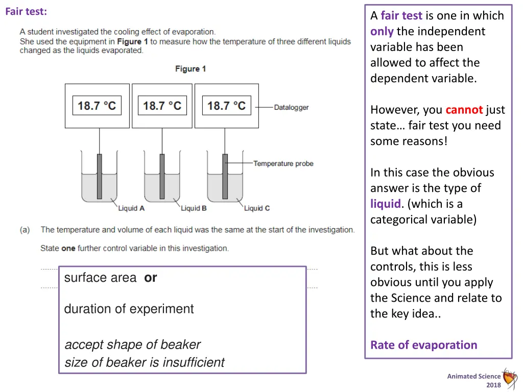 fair test