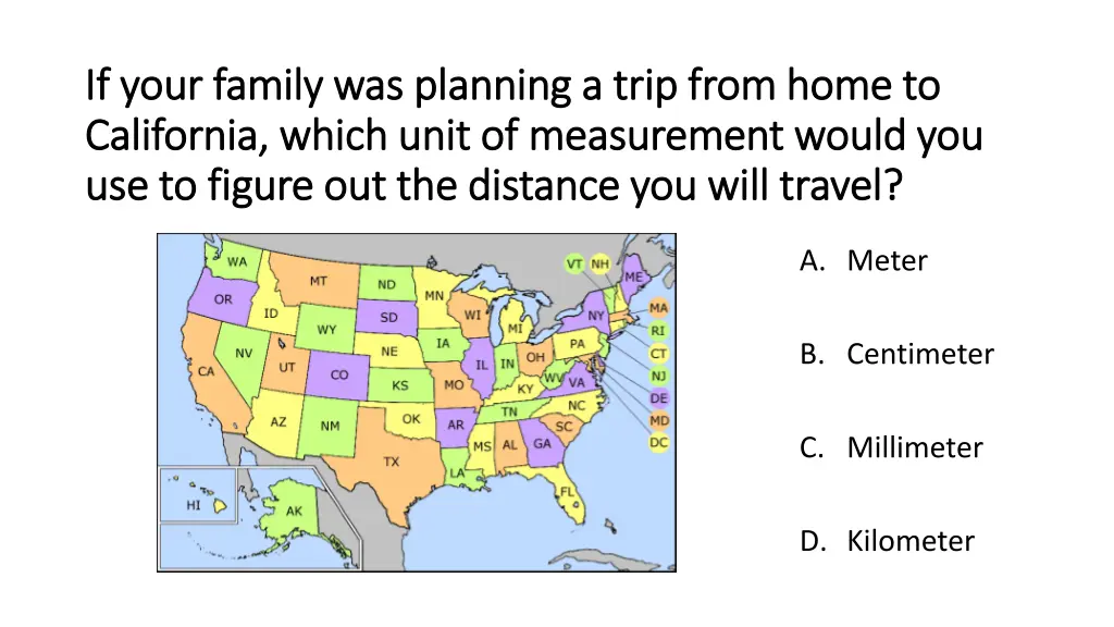 if your family was planning a trip from home