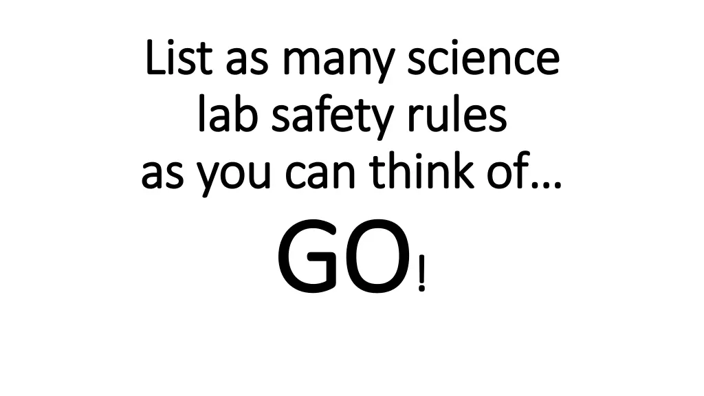 list as many science list as many science