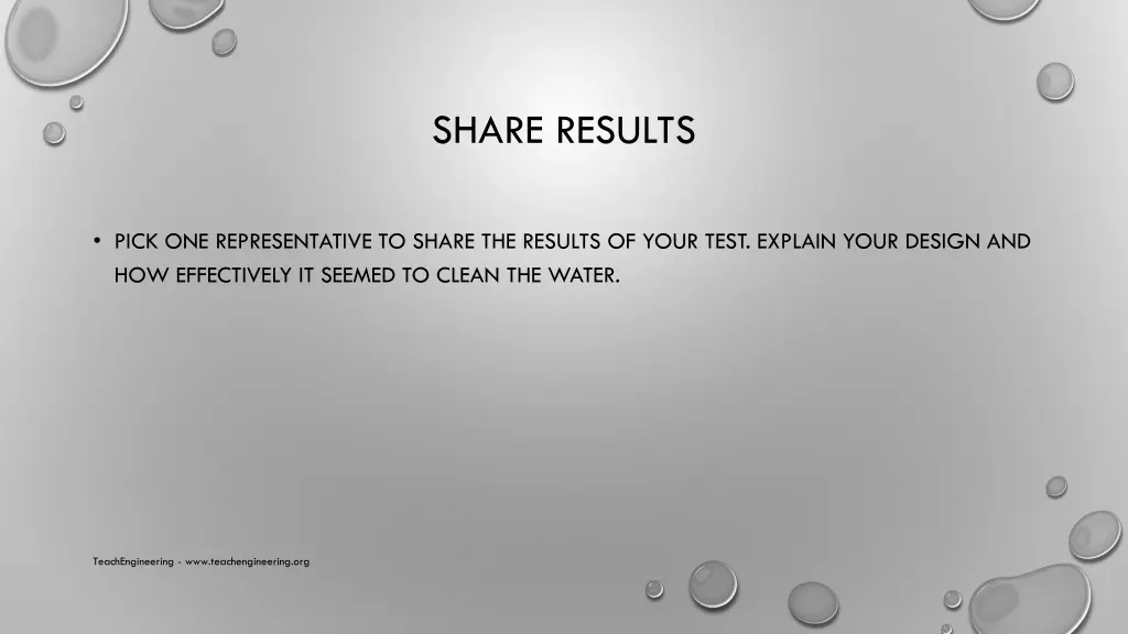 share results