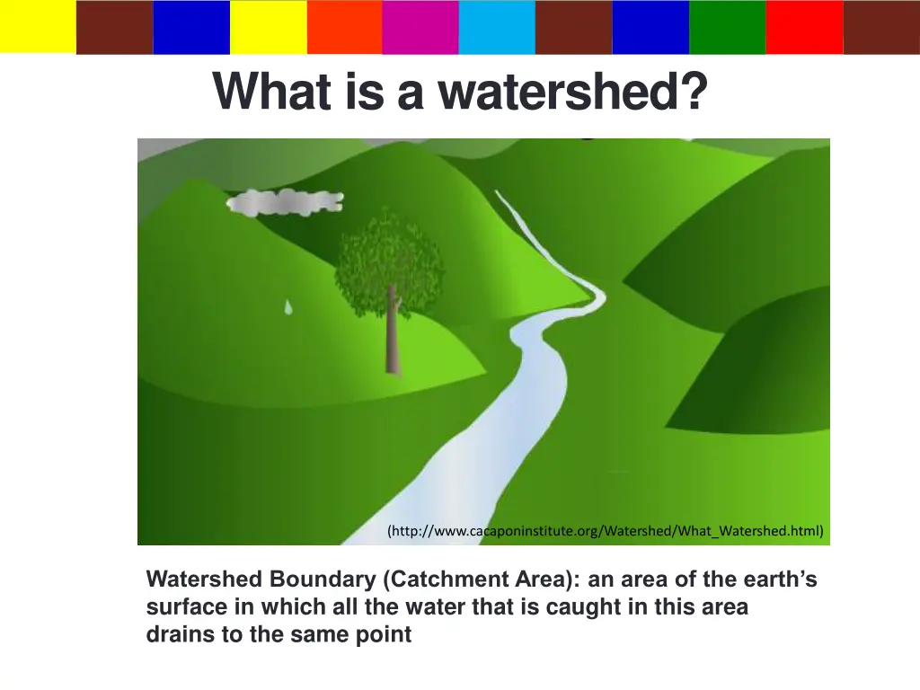 what is a watershed 1