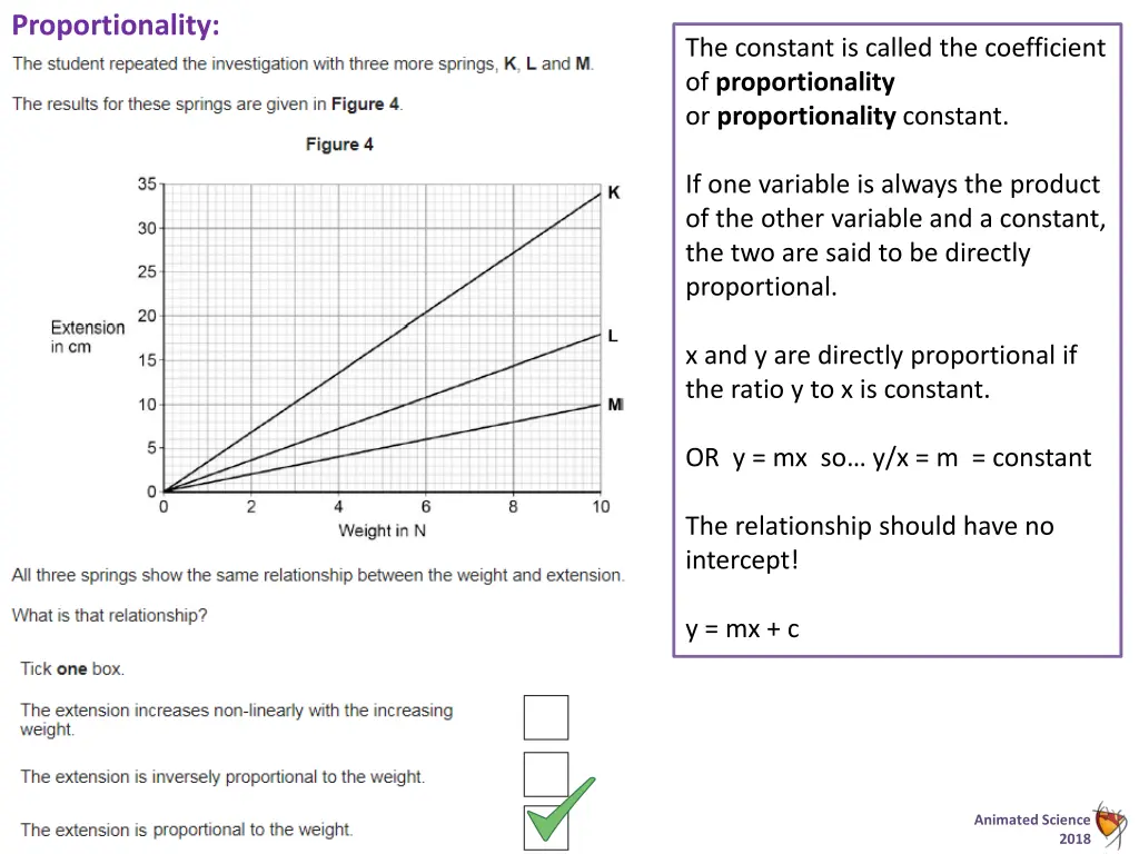 proportionality