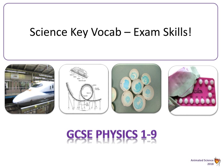 science key vocab exam skills