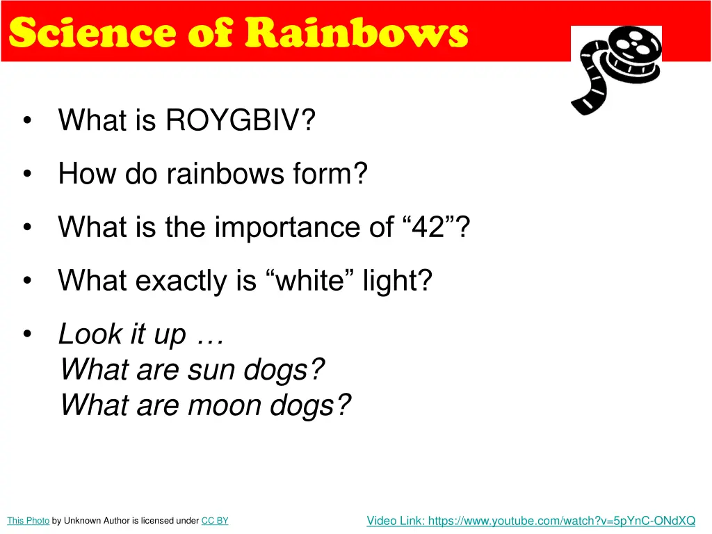 science of rainbows 1