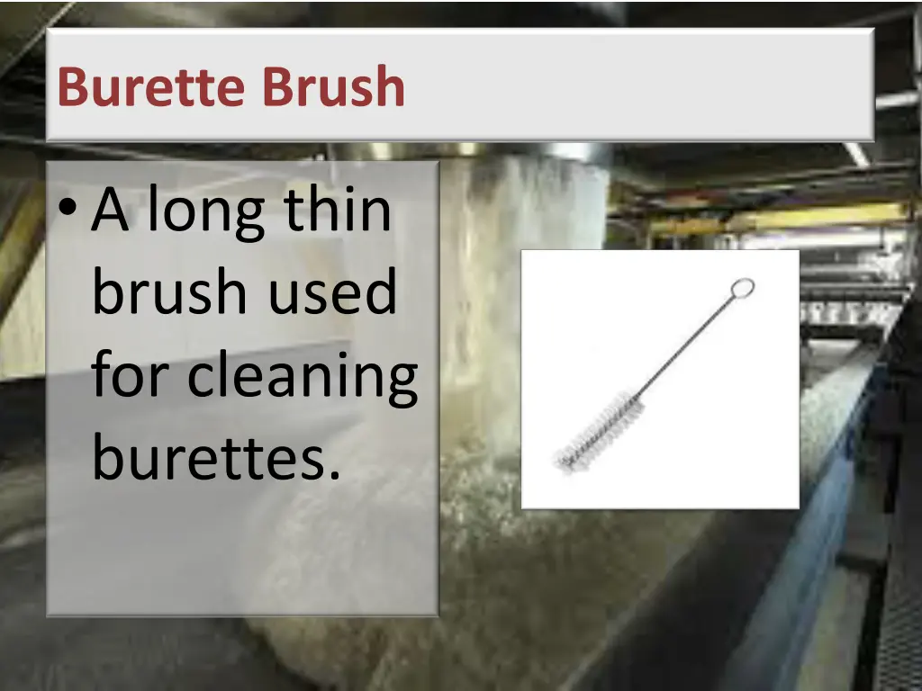 burette brush