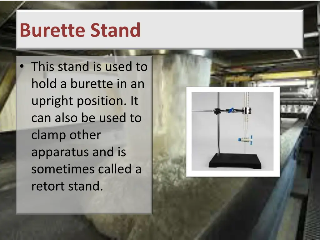 burette stand