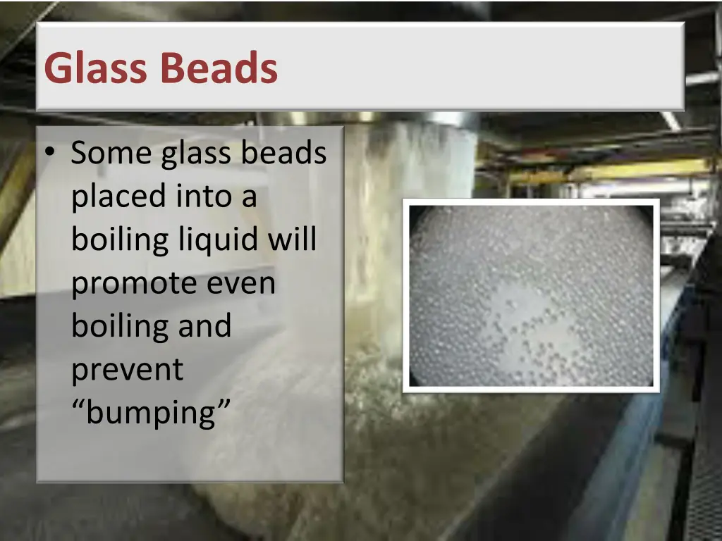 glass beads