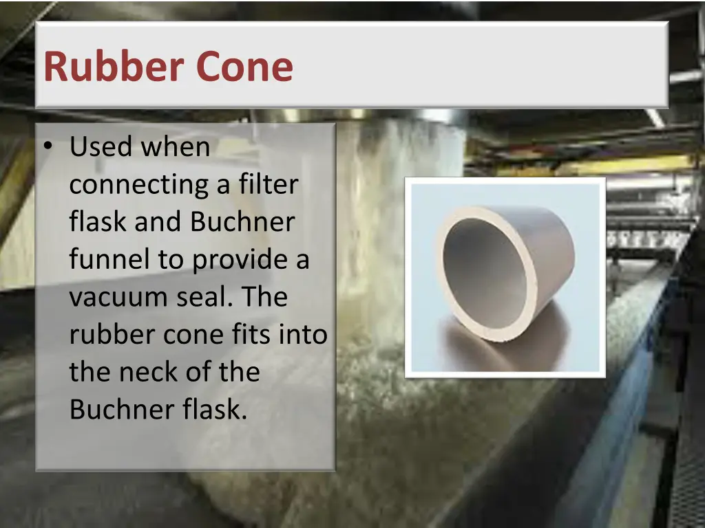 rubber cone