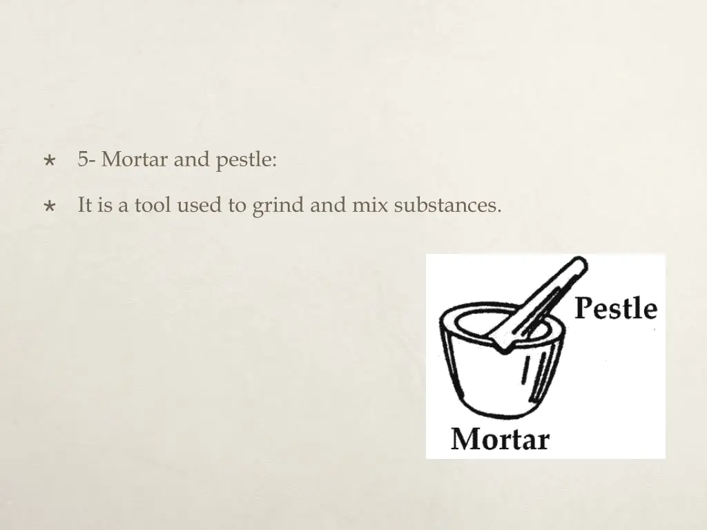 5 mortar and pestle