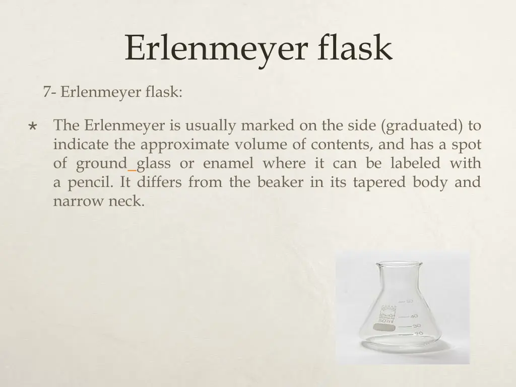 erlenmeyer flask