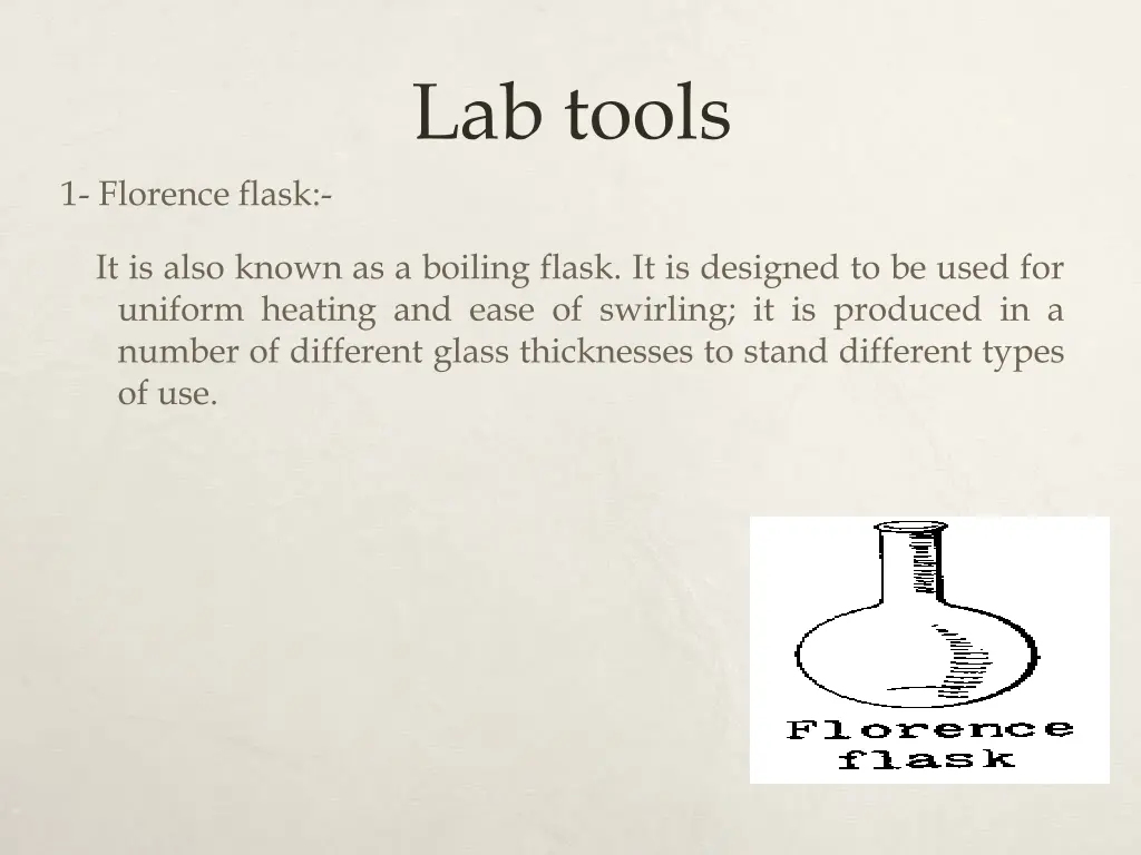 lab tools