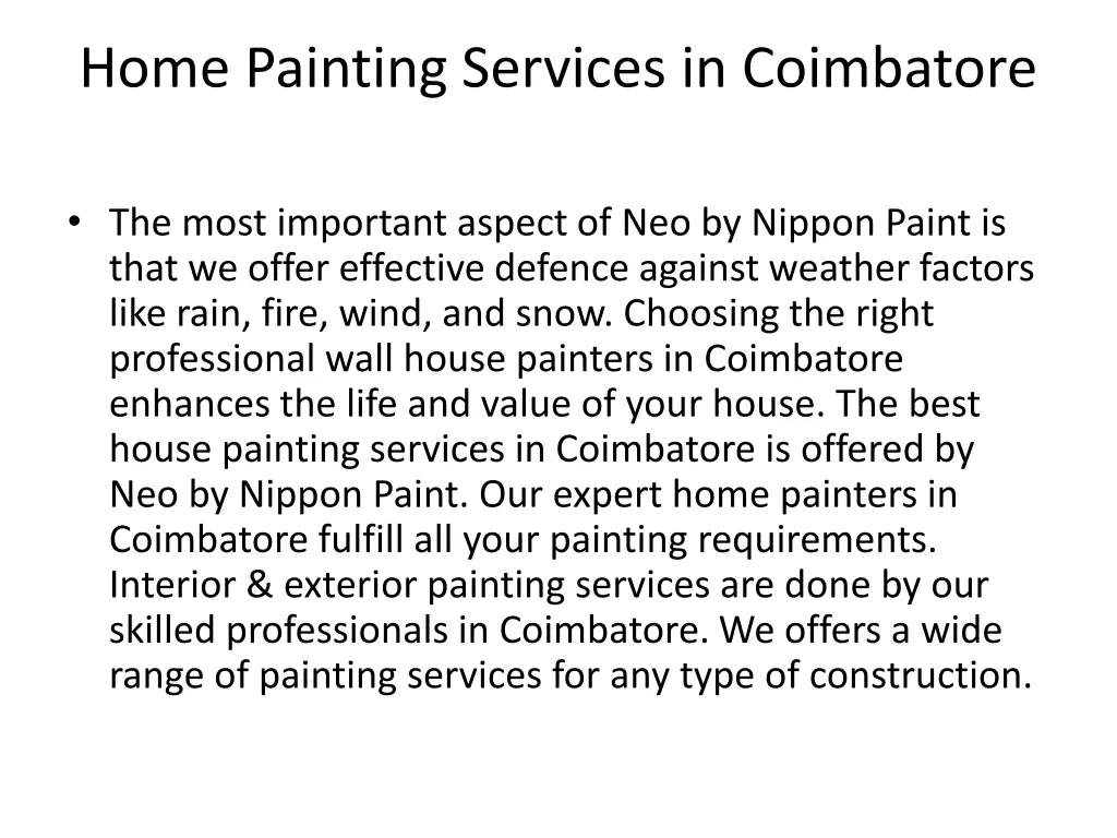 home painting services in coimbatore 1