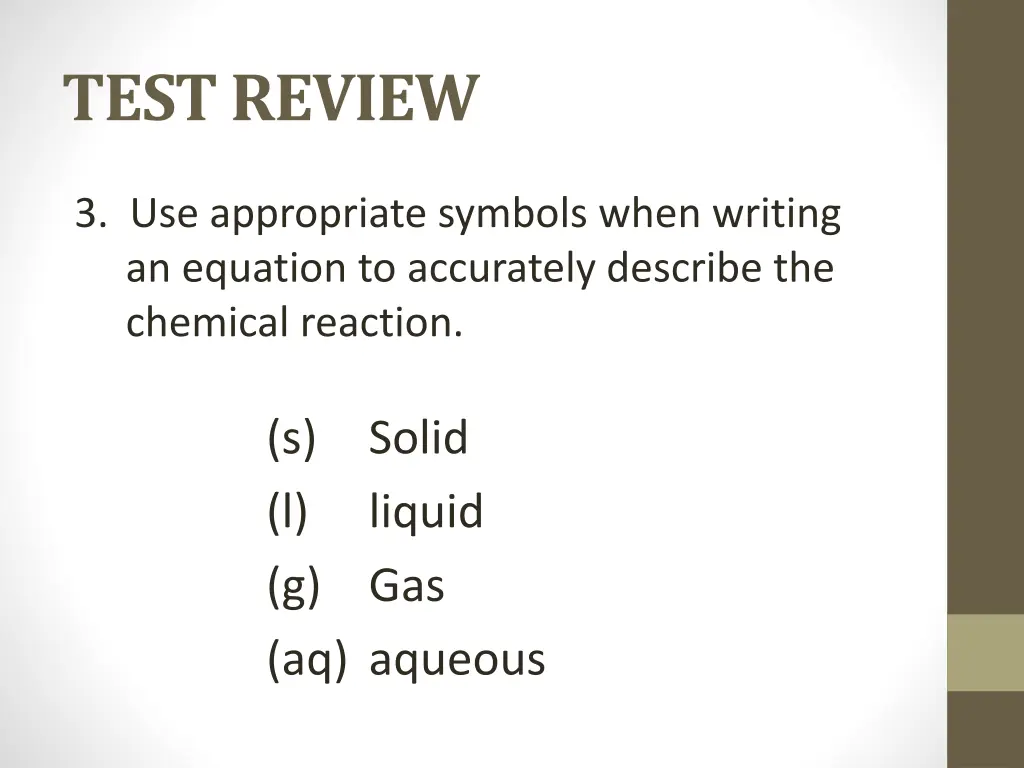 test review 2