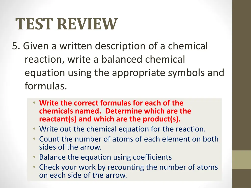 test review 5