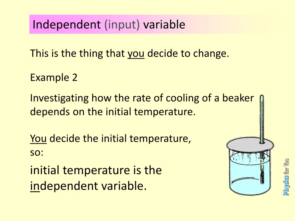 independent input variable 1