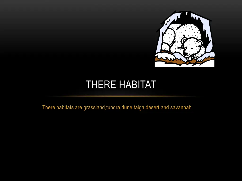 there habitat