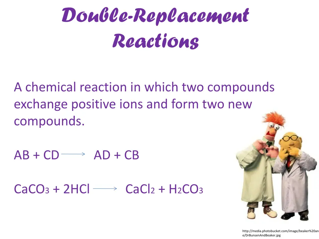 double replacement reactions