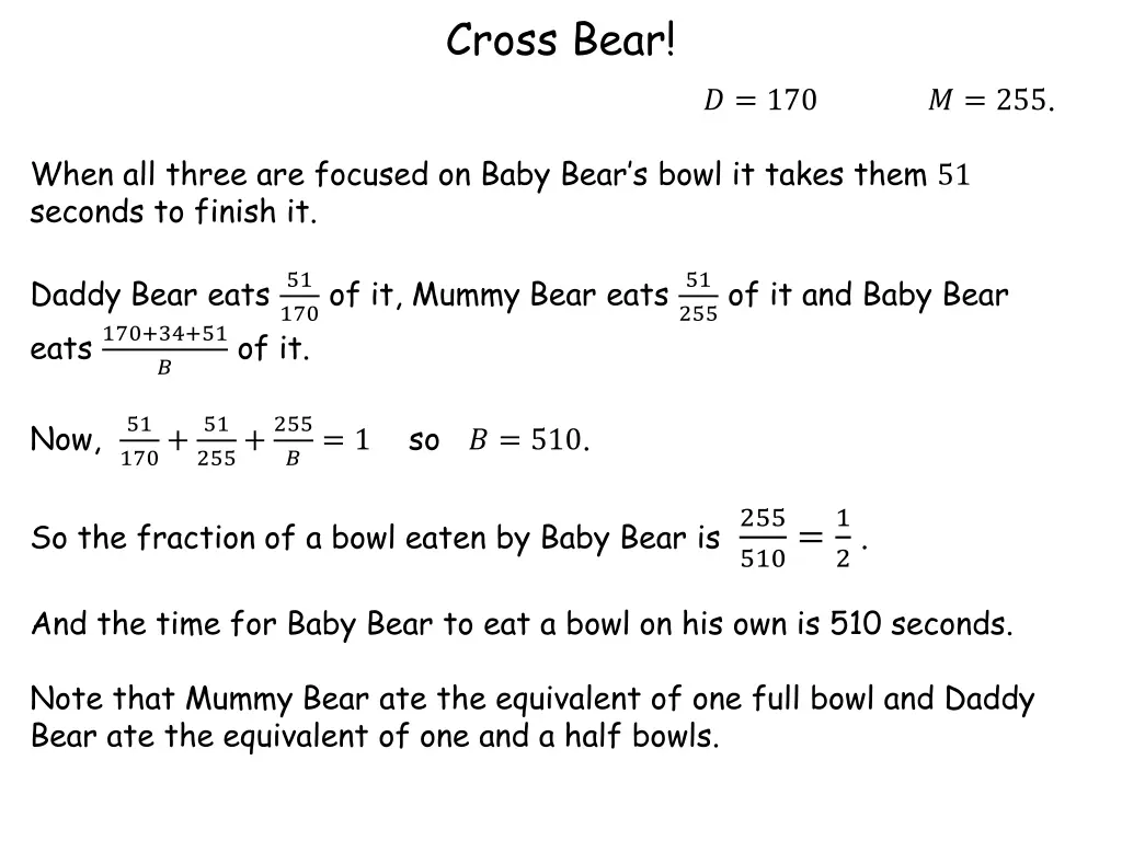 cross bear 3