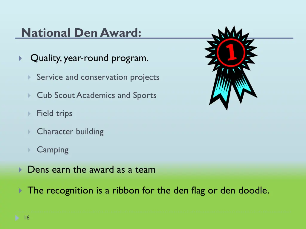 national den award