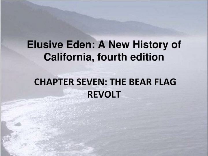 elusive eden a new history of california fourth