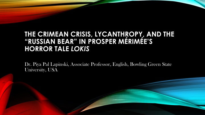 the crimean crisis lycanthropy and the russian