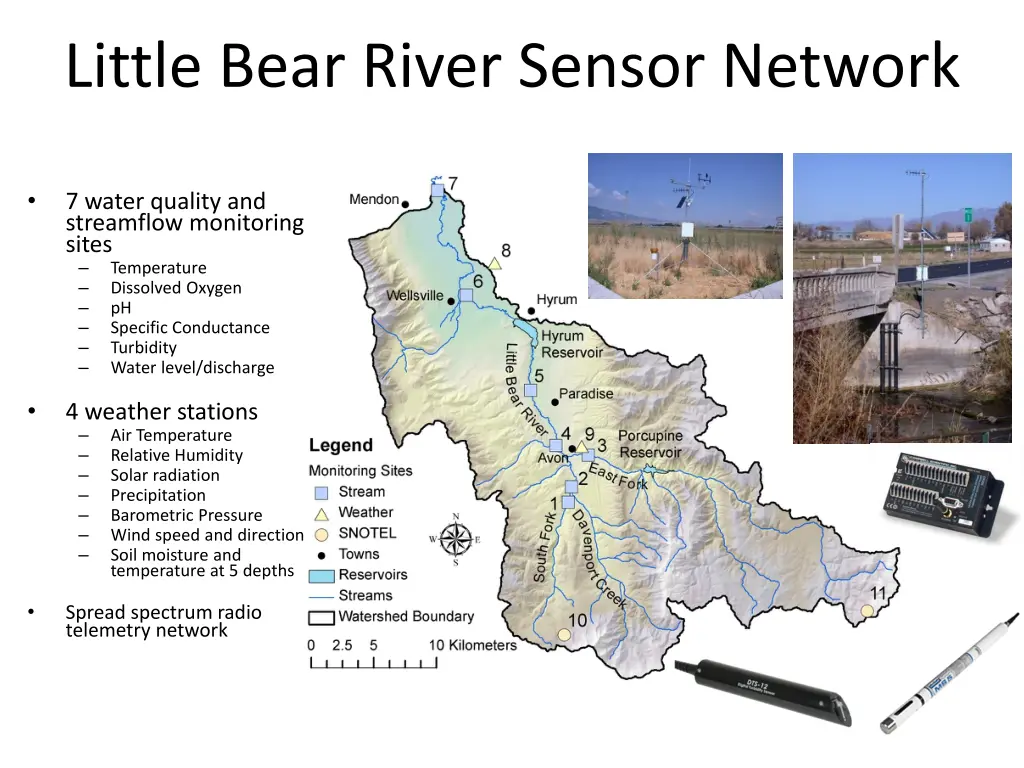 little bear river sensor network