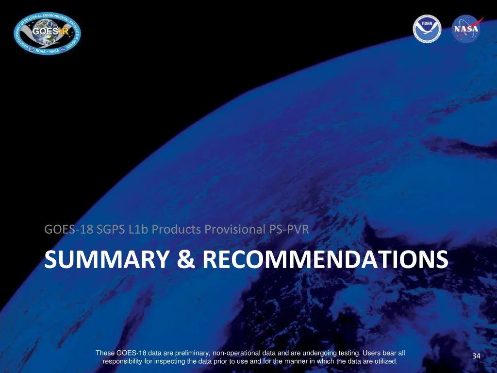 goes 18 sgps l1b products provisional ps pvr