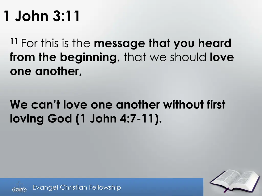 1 john 3 11