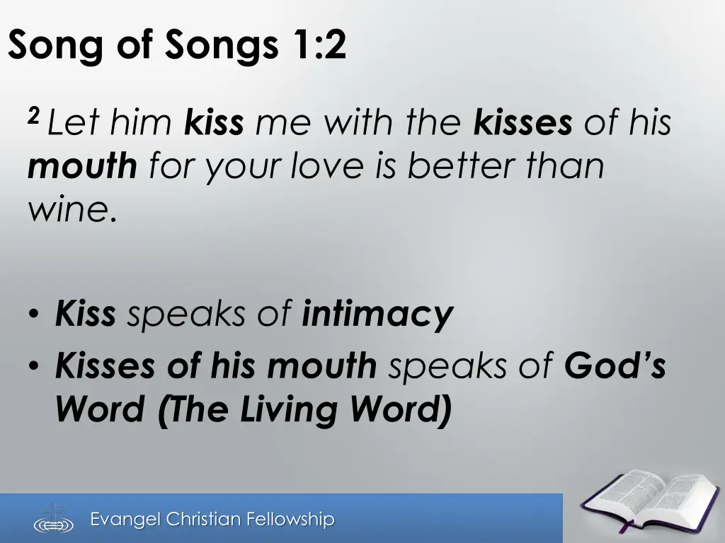 song of songs 1 2