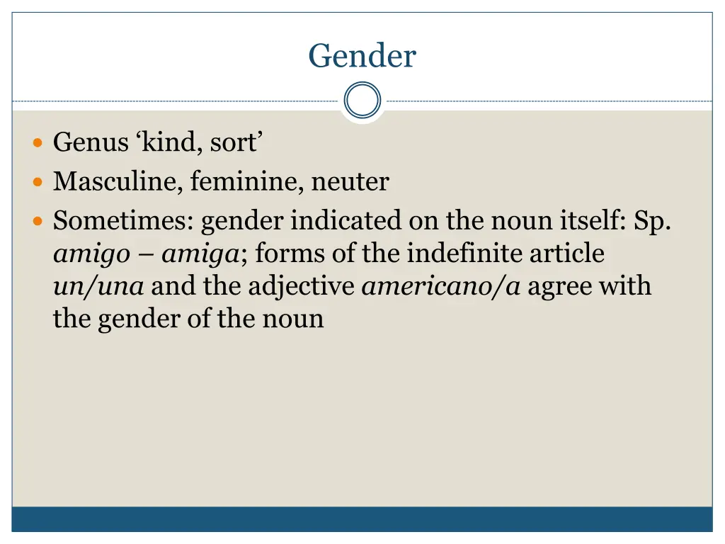 gender